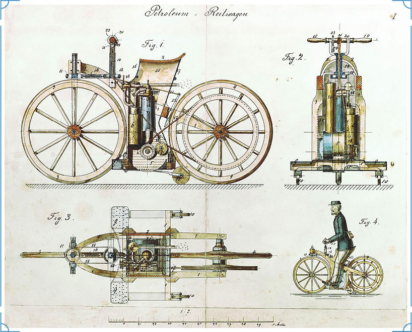 Karl Benz And Gottlieb Daimler Pioneers Of The Car