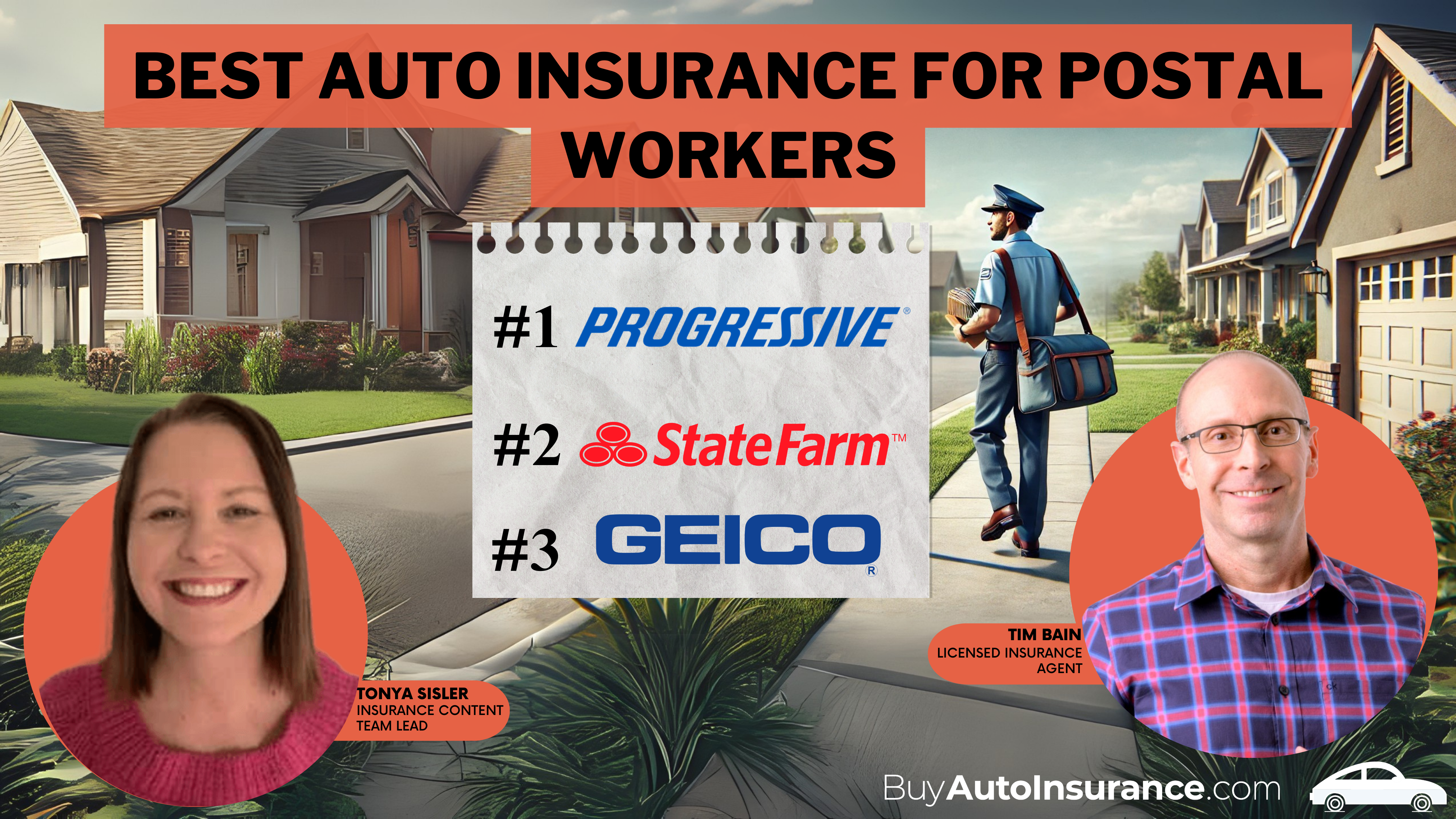 Best Auto Insurance for Postal Workers in 2025 (Top 10 Companies Ranked)